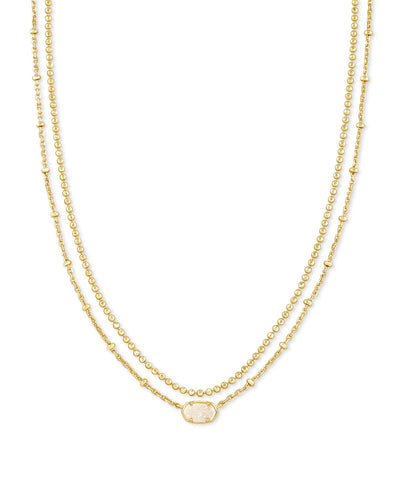 Kendra Scott Emilie Multi Strand Necklace-Necklaces-Kendra Scott-Market Street Nest, Fashionable Clothing, Shoes and Home Décor Located in Mabank, TX