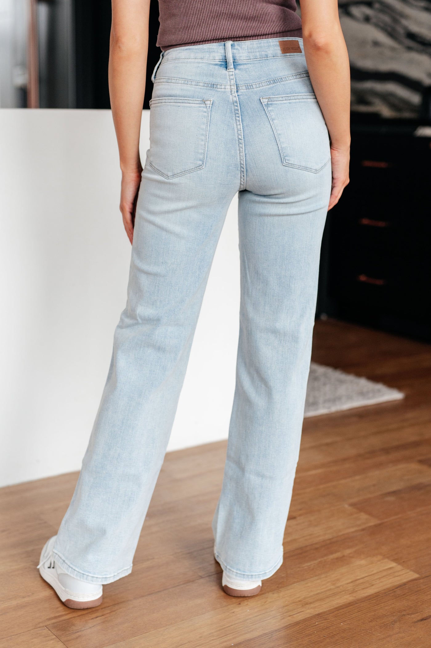 Brooke High Rise Control Top Vintage Wash Straight Jeans-Denim-Ave Shops-Market Street Nest, Fashionable Clothing, Shoes and Home Décor Located in Mabank, TX