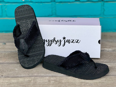 Front View. Gypsy Jazz Brexley - Black-Shoes-Gypsy Jazz-Market Street Nest, Fashionable Clothing, Shoes and Home Décor Located in Mabank, TX