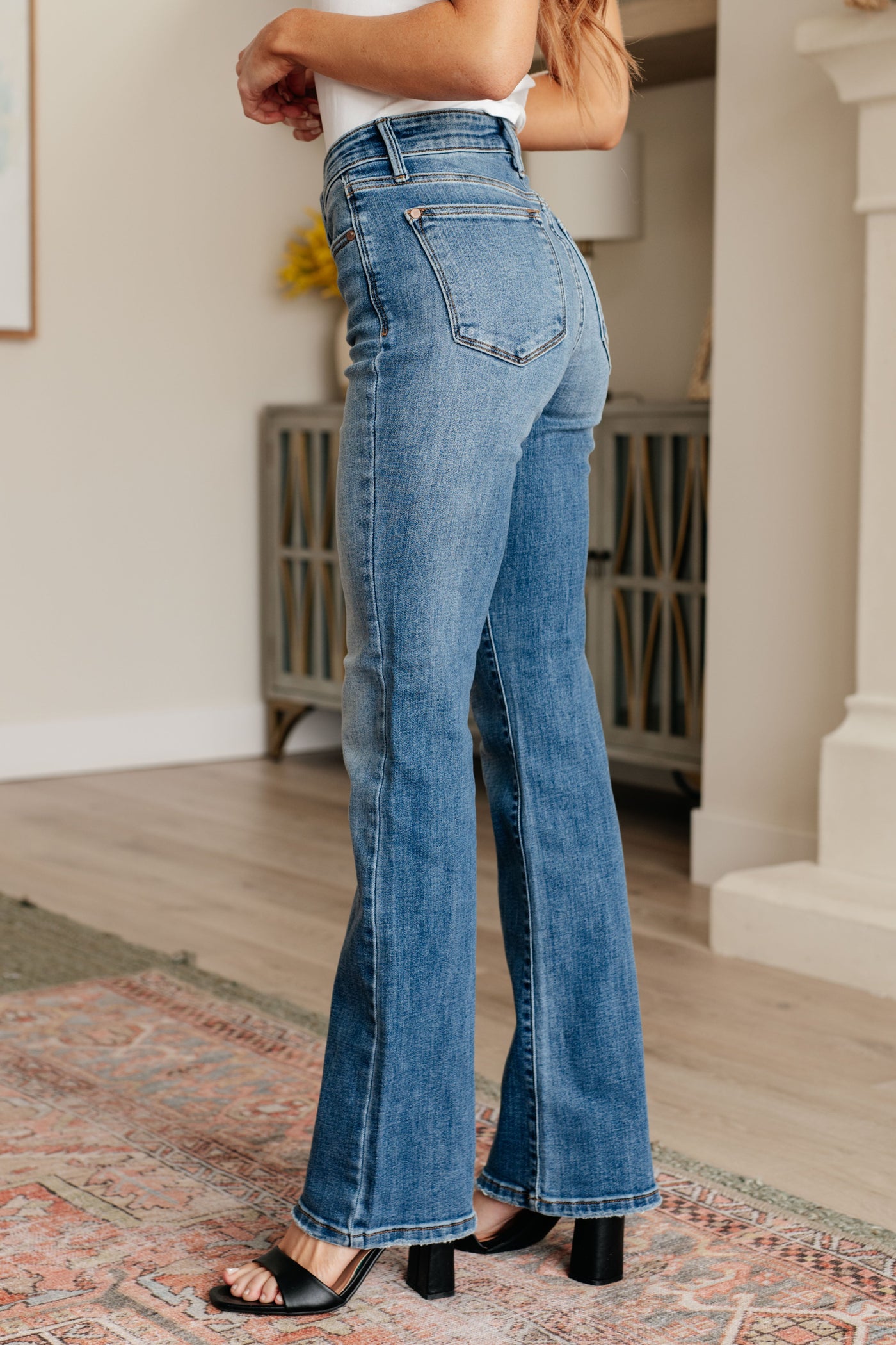 Genevieve Mid Rise Vintage Bootcut Jeans-Womens-Ave Shops-Market Street Nest, Fashionable Clothing, Shoes and Home Décor Located in Mabank, TX