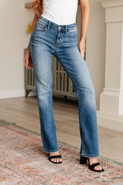 Genevieve Mid Rise Vintage Bootcut Jeans-Womens-Ave Shops-Market Street Nest, Fashionable Clothing, Shoes and Home Décor Located in Mabank, TX
