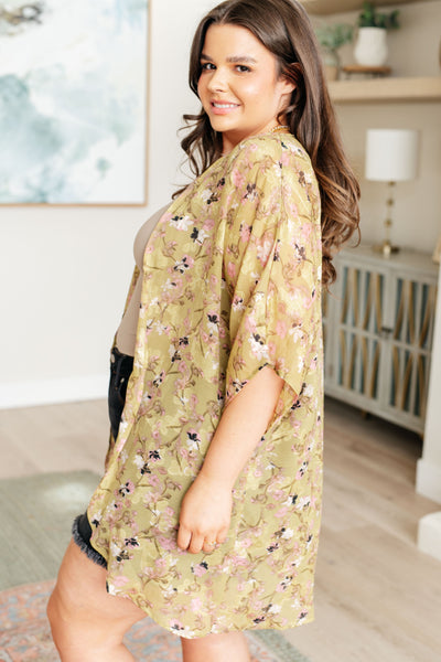 Go Anywhere Floral Kimono-Layers-Ave Shops-Market Street Nest, Fashionable Clothing, Shoes and Home Décor Located in Mabank, TX