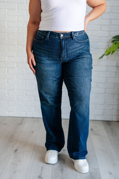 Muriel Mid Rise Control Top Classic Straight Jeans-Womens-Ave Shops-Market Street Nest, Fashionable Clothing, Shoes and Home Décor Located in Mabank, TX