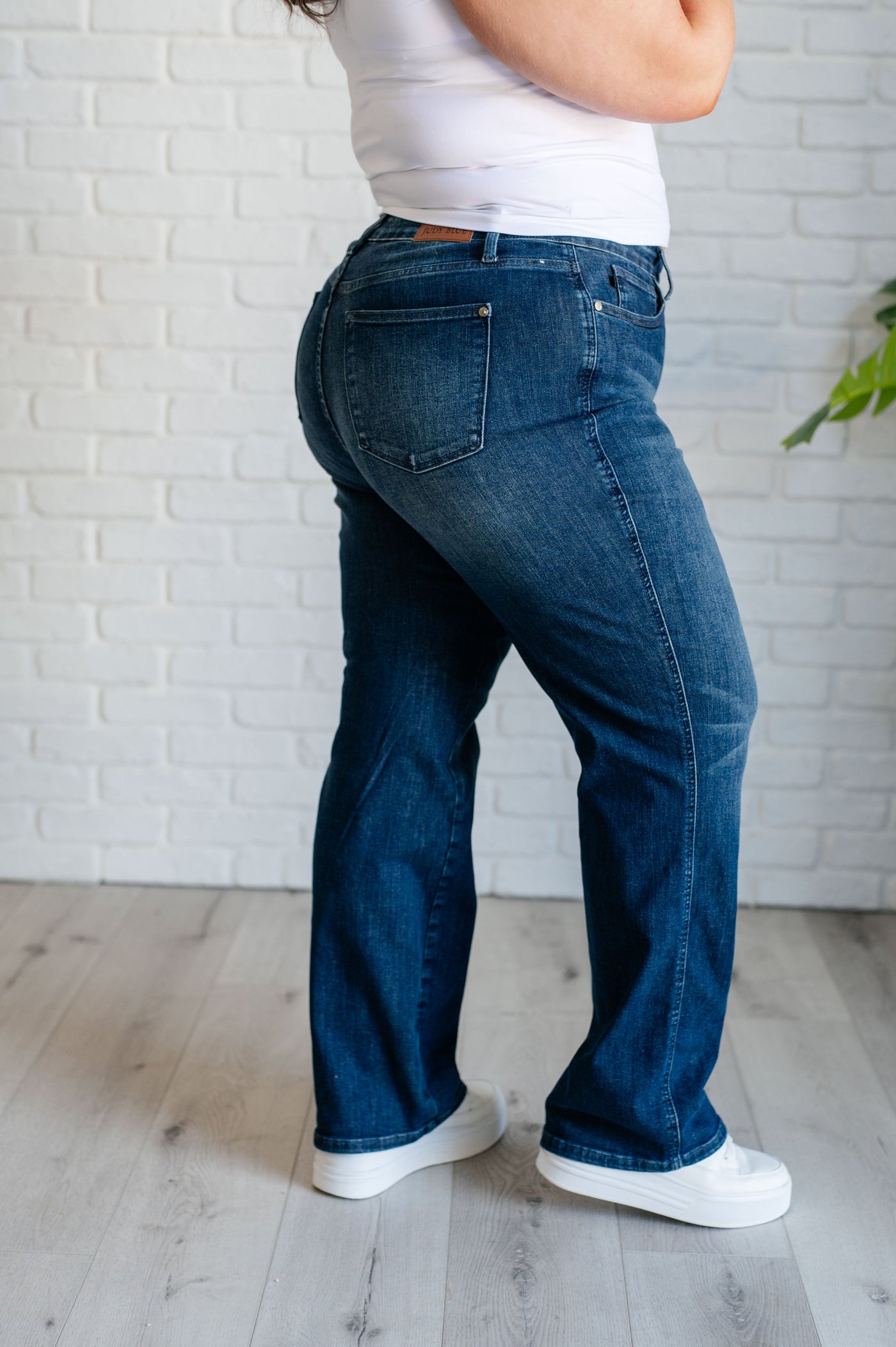 Muriel Mid Rise Control Top Classic Straight Jeans-Womens-Ave Shops-Market Street Nest, Fashionable Clothing, Shoes and Home Décor Located in Mabank, TX