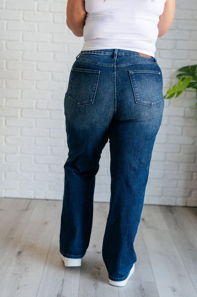 Muriel Mid Rise Control Top Classic Straight Jeans-Womens-Ave Shops-Market Street Nest, Fashionable Clothing, Shoes and Home Décor Located in Mabank, TX