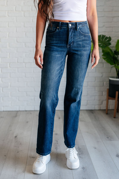 Muriel Mid Rise Control Top Classic Straight Jeans-Womens-Ave Shops-Market Street Nest, Fashionable Clothing, Shoes and Home Décor Located in Mabank, TX