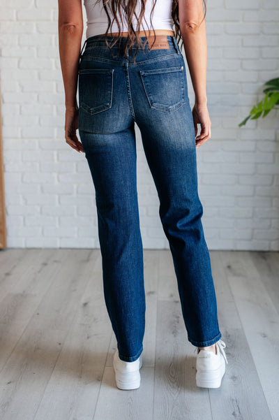 Muriel Mid Rise Control Top Classic Straight Jeans-Womens-Ave Shops-Market Street Nest, Fashionable Clothing, Shoes and Home Décor Located in Mabank, TX