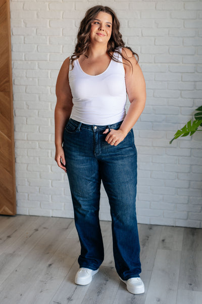 Muriel Mid Rise Control Top Classic Straight Jeans-Womens-Ave Shops-Market Street Nest, Fashionable Clothing, Shoes and Home Décor Located in Mabank, TX