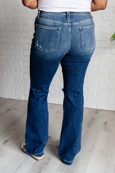 Mila Mid Rise Distressed Bootcut Jeans-Womens-Ave Shops-Market Street Nest, Fashionable Clothing, Shoes and Home Décor Located in Mabank, TX