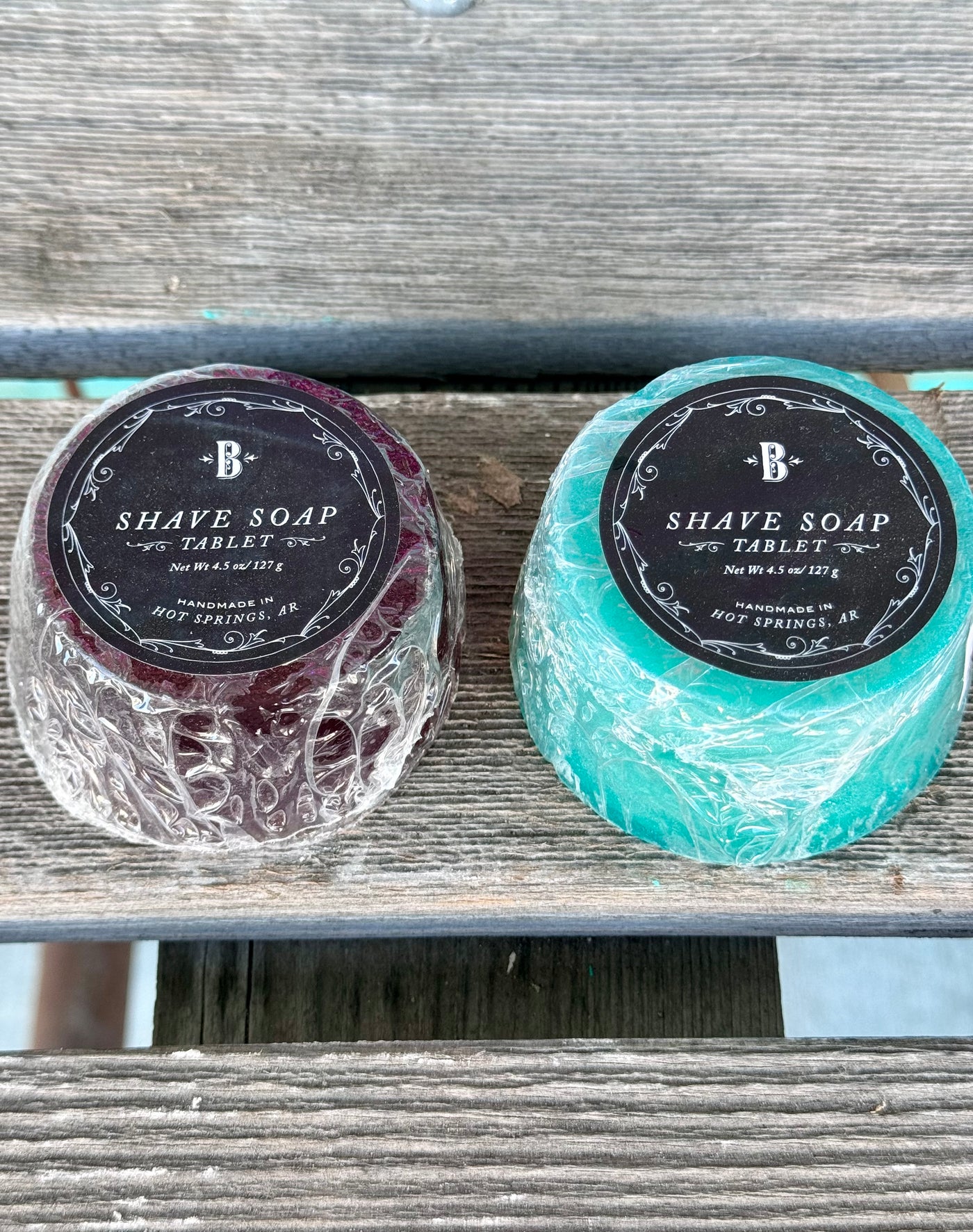 Bathhouse Soapery Shave Soap Tablet-Bath & Beauty-Bathhouse Soapery-Market Street Nest, Fashionable Clothing, Shoes and Home Décor Located in Mabank, TX