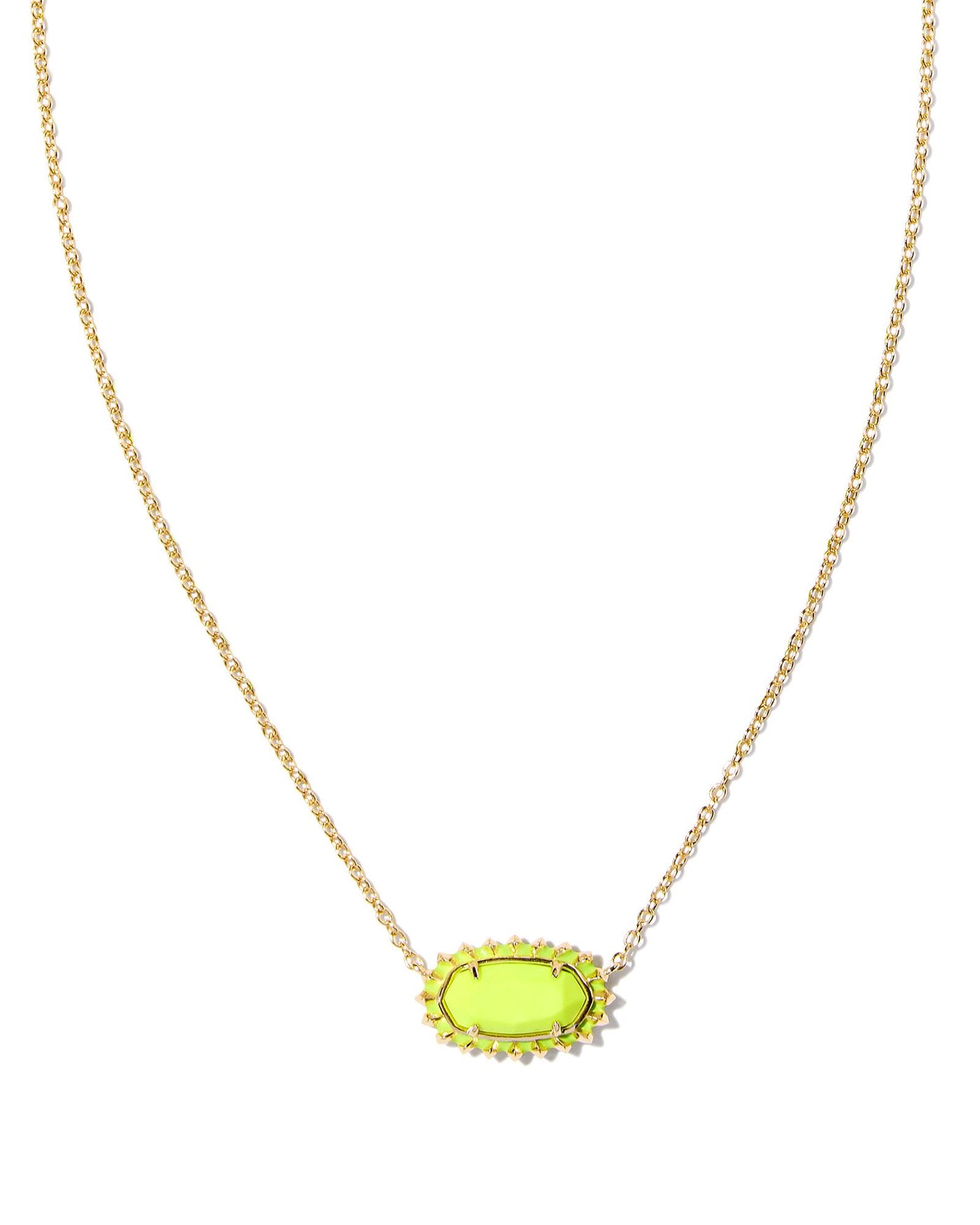 Kendra Scott Elisa Color Burst Frame Short Pendant Necklace-Necklaces-Kendra Scott-Market Street Nest, Fashionable Clothing, Shoes and Home Décor Located in Mabank, TX