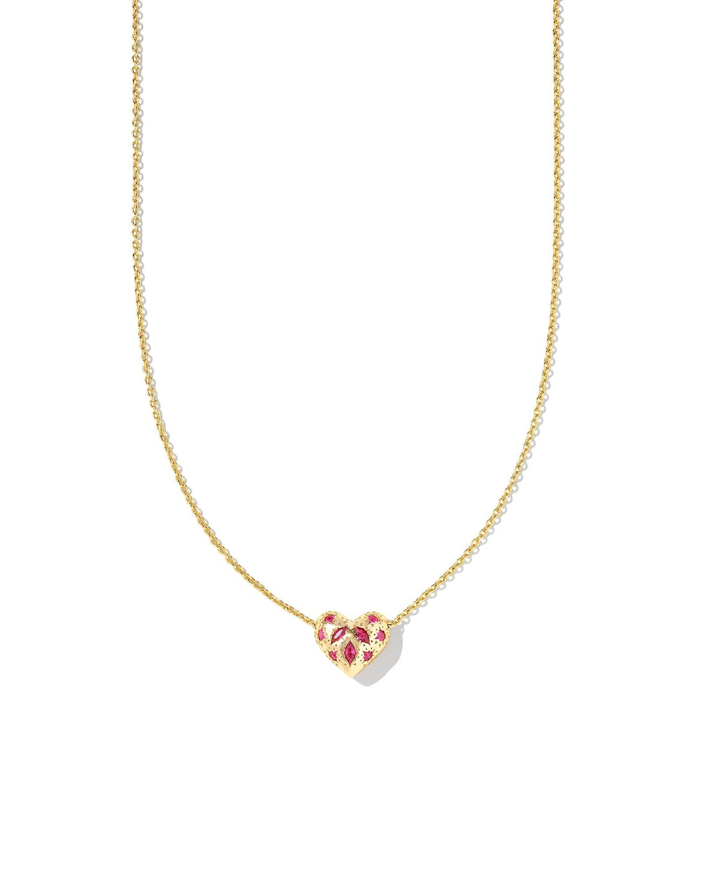 Kendra Scott Holland Heart Pendant Necklace-Necklaces-Kendra Scott-Market Street Nest, Fashionable Clothing, Shoes and Home Décor Located in Mabank, TX