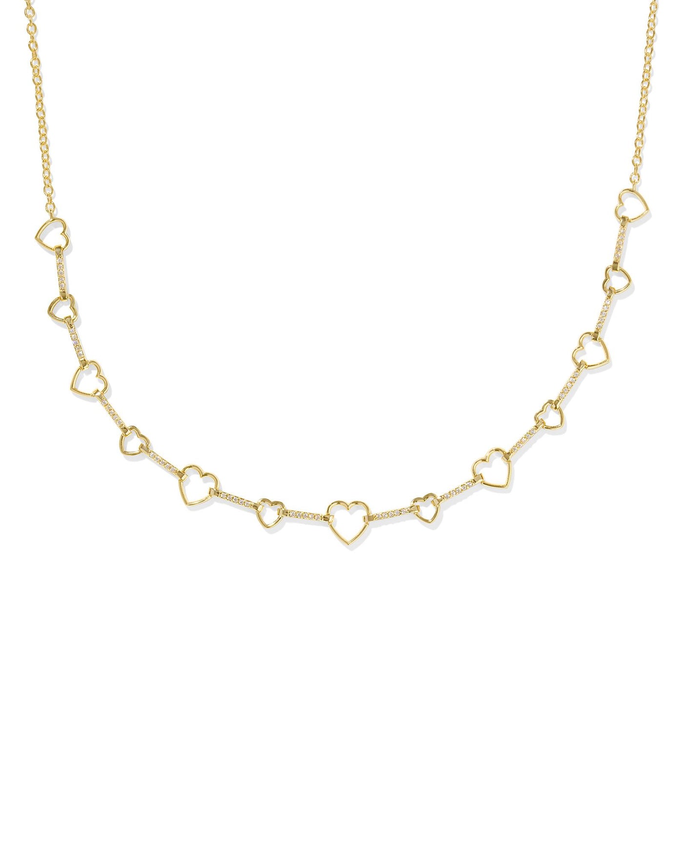 Kendra Scott Haisley Heart Strand Necklace-Necklaces-Kendra Scott-Market Street Nest, Fashionable Clothing, Shoes and Home Décor Located in Mabank, TX