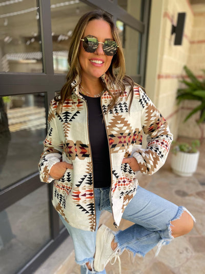 PREORDER: Santa Fe Jacket-Womens-Ave Shops-Market Street Nest, Fashionable Clothing, Shoes and Home Décor Located in Mabank, TX