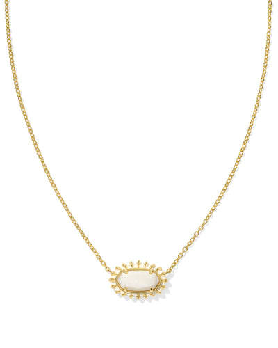 Kendra Scott Elisa Color Burst Frame Short Pendant Necklace-Necklaces-Kendra Scott-Market Street Nest, Fashionable Clothing, Shoes and Home Décor Located in Mabank, TX