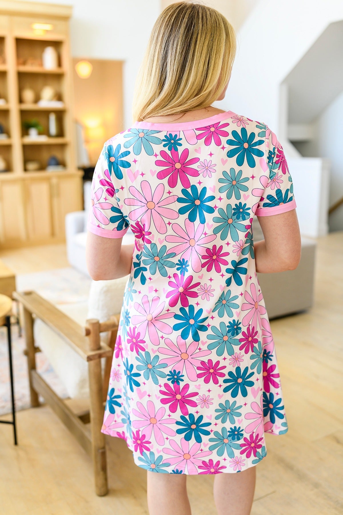 PREORDER: Short Sleeve Night Dress in Six Prints-Womens-Ave Shops-Market Street Nest, Fashionable Clothing, Shoes and Home Décor Located in Mabank, TX