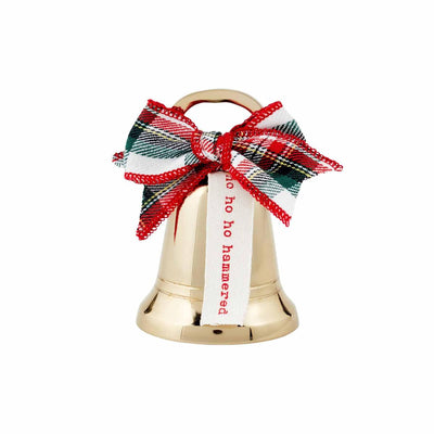 Gold Bell Front View. Mud Pie Christmas Bell Bottle Openers-100 Accessories/MISC-Mud Pie-Market Street Nest, Fashionable Clothing, Shoes and Home Décor Located in Mabank, TX