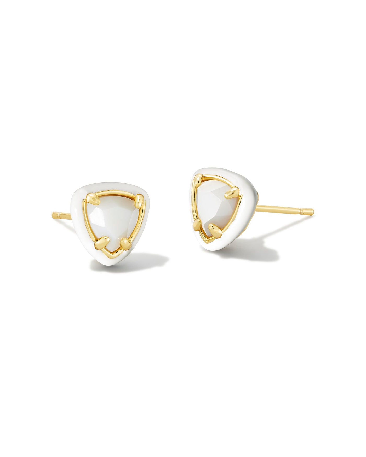 Kendra Scott Arden Enamel Stud - Gold (6 Color Options)-Earrings-Kendra Scott-Market Street Nest, Fashionable Clothing, Shoes and Home Décor Located in Mabank, TX
