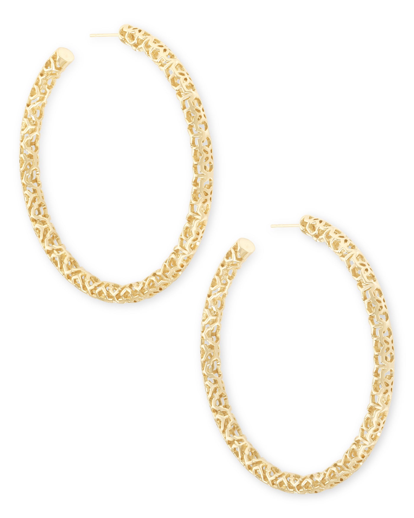 Kendra Scott Maggie 2.5' Hoop Earrings-Earrings-Kendra Scott-Market Street Nest, Fashionable Clothing, Shoes and Home Décor Located in Mabank, TX