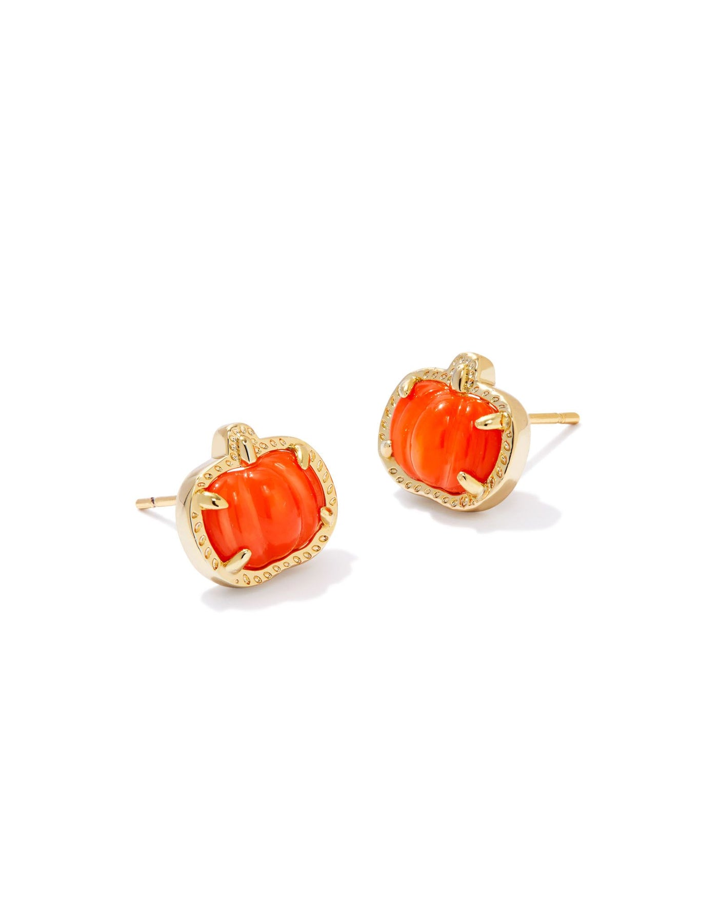 Kendra Scott Pumpkin Stud Earrings-Earrings-Kendra Scott-Market Street Nest, Fashionable Clothing, Shoes and Home Décor Located in Mabank, TX