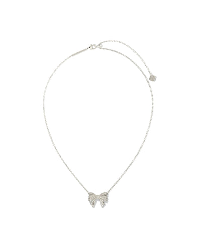 Kendra Scott Krista Bow Short Pendant Necklace-Necklaces-Kendra Scott-Market Street Nest, Fashionable Clothing, Shoes and Home Décor Located in Mabank, TX