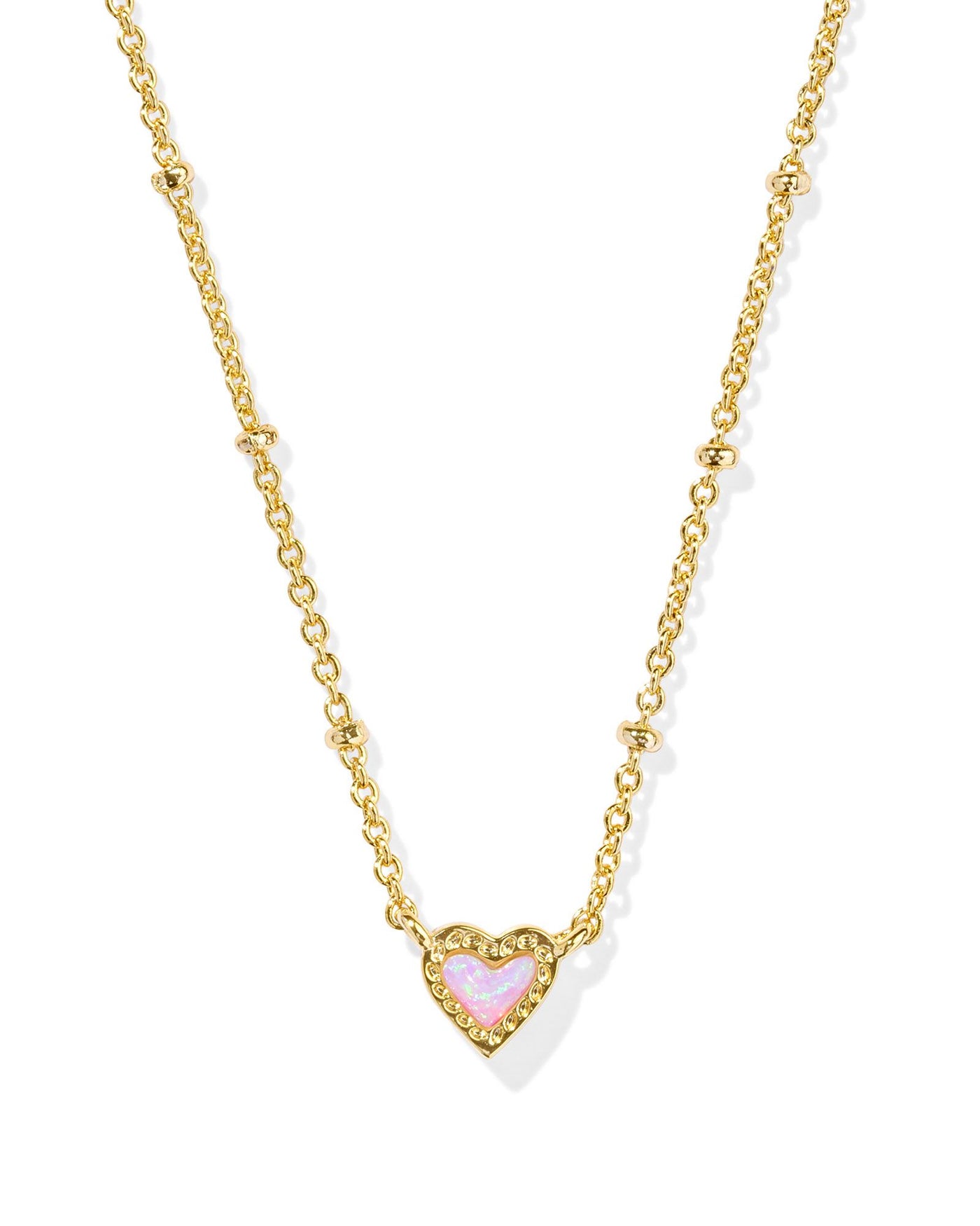 Kendra Scott Mini Ari Heart Satellite Short Pendant Necklace-Necklaces-Kendra Scott-Market Street Nest, Fashionable Clothing, Shoes and Home Décor Located in Mabank, TX