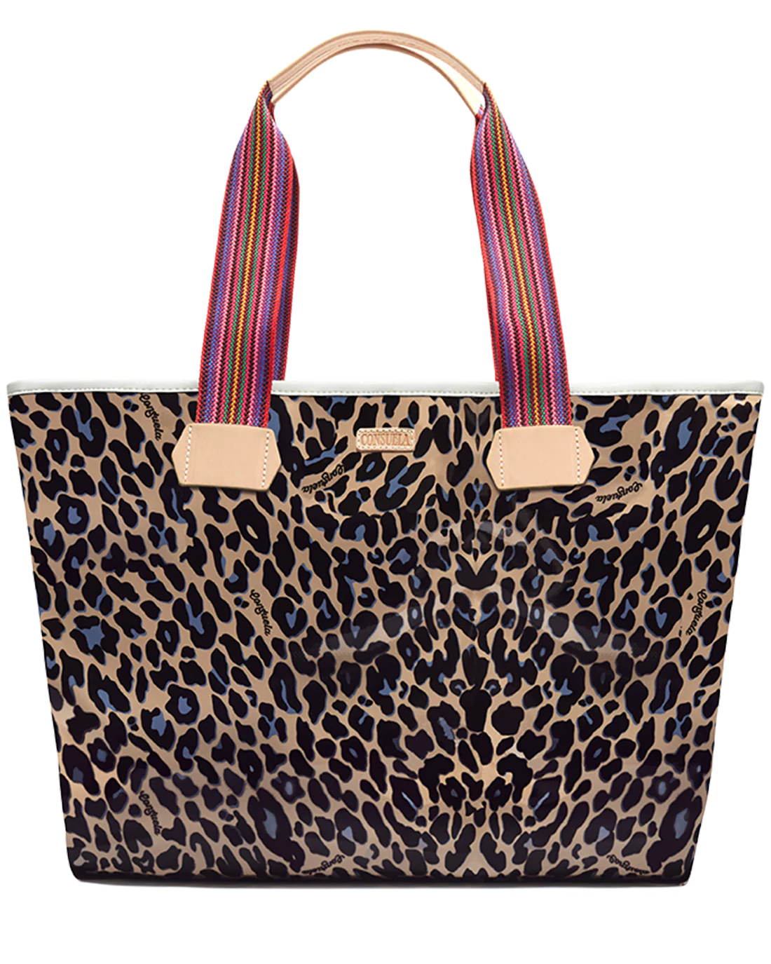 Consuela Zipper Tote - Blue Jag-Accessories-Consuela-Market Street Nest, Fashionable Clothing, Shoes and Home Décor Located in Mabank, TX