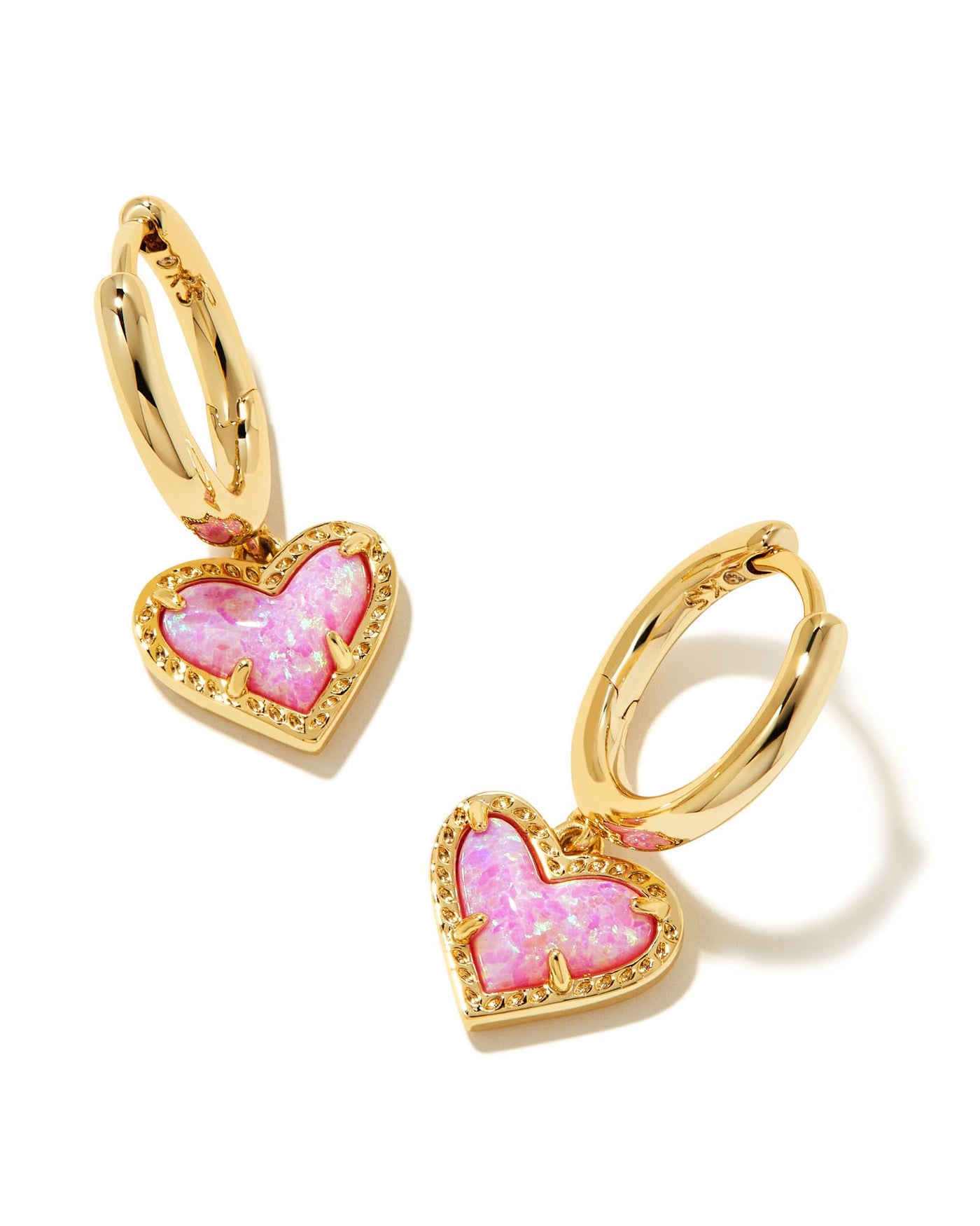 Kendra Scott Ari Heart Huggie Earrings-Earrings-Kendra Scott-Market Street Nest, Fashionable Clothing, Shoes and Home Décor Located in Mabank, TX