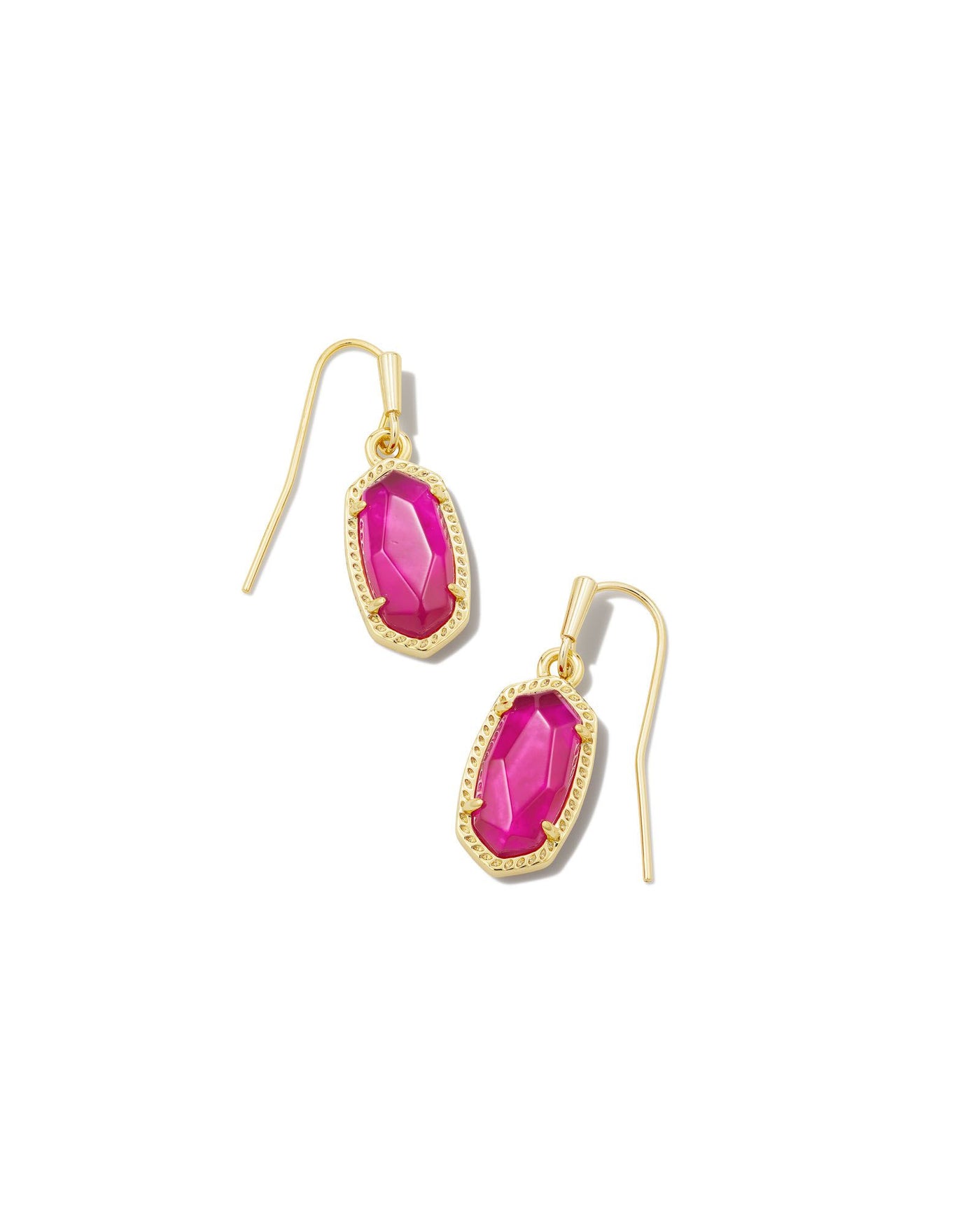 Kendra Scott Lee Gold Drop Earrings In Azalea Illusion-Earrings-Kendra Scott-Market Street Nest, Fashionable Clothing, Shoes and Home Décor Located in Mabank, TX