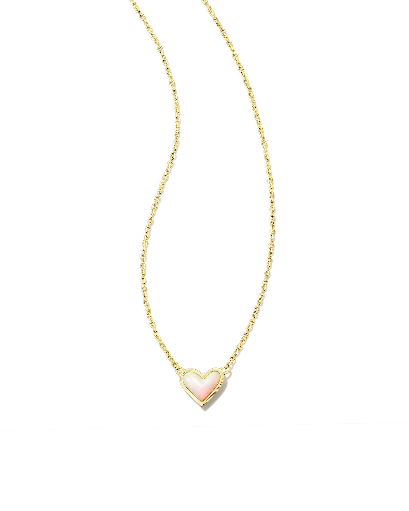 Kendra Scott Framed Ari Heart Short Pendant Necklace-Necklaces-Kendra Scott-Market Street Nest, Fashionable Clothing, Shoes and Home Décor Located in Mabank, TX