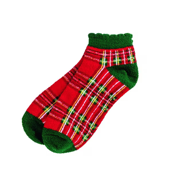 Mud Pie Holiday Chenille Socks In A Box