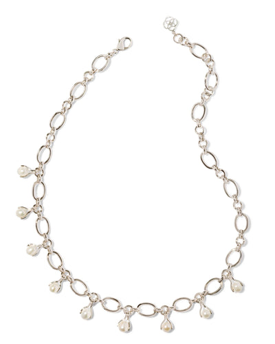Kendra Scott Ashton Pearl Chain Necklace-Necklaces-Kendra Scott-Market Street Nest, Fashionable Clothing, Shoes and Home Décor Located in Mabank, TX
