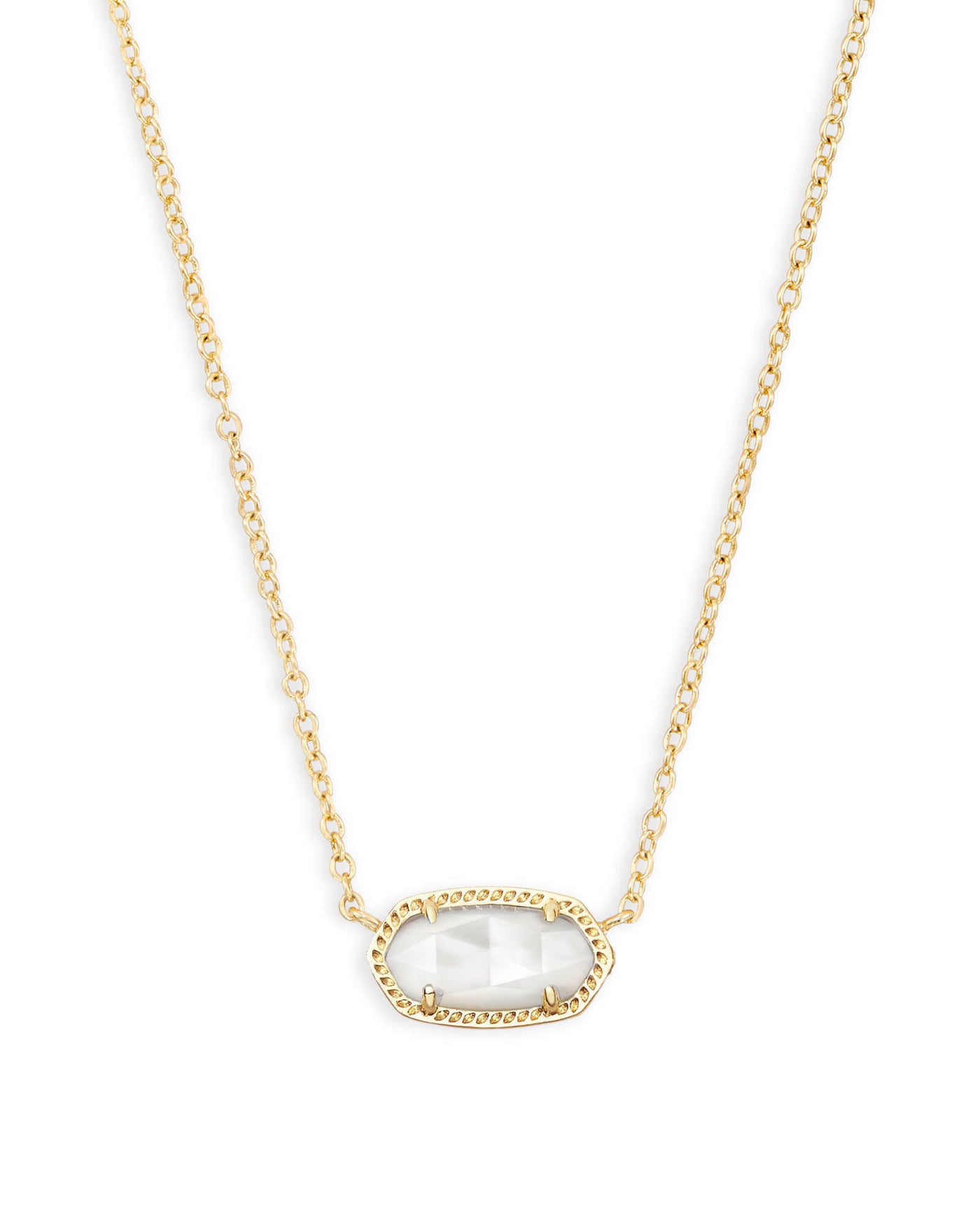 Kendra Scott Elisa Pendant Necklace in Ivory Mother-Of-Pearl-Necklaces-Kendra Scott-Market Street Nest, Fashionable Clothing, Shoes and Home Décor Located in Mabank, TX