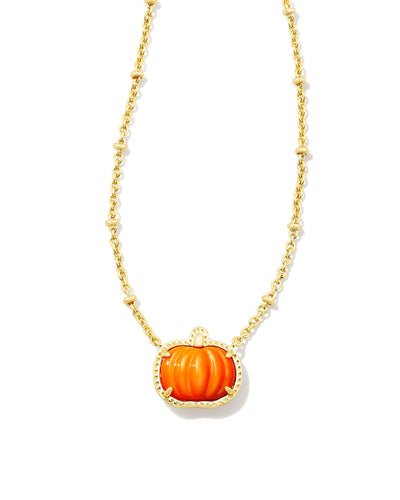 Kendra Scott Pumpkin Short Pendant Necklace-Necklaces-Kendra Scott-Market Street Nest, Fashionable Clothing, Shoes and Home Décor Located in Mabank, TX