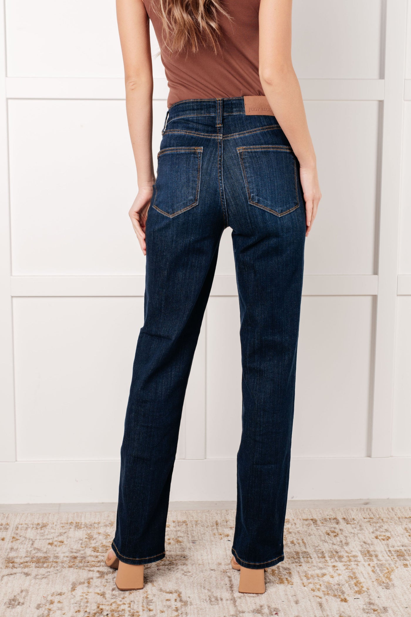 Alaina High Rise Classic Straight Jeans-Denim-Ave Shops-Market Street Nest, Fashionable Clothing, Shoes and Home Décor Located in Mabank, TX