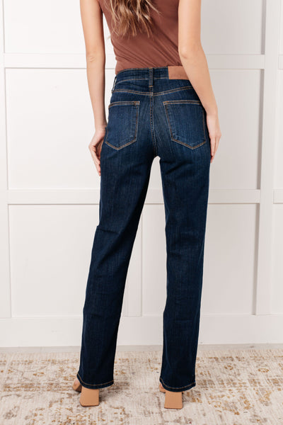 Alaina High Rise Classic Straight Jeans-Denim-Ave Shops-Market Street Nest, Fashionable Clothing, Shoes and Home Décor Located in Mabank, TX