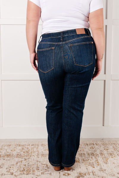 Alaina High Rise Classic Straight Jeans-Denim-Ave Shops-Market Street Nest, Fashionable Clothing, Shoes and Home Décor Located in Mabank, TX