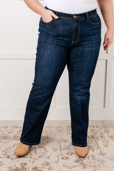 Alaina High Rise Classic Straight Jeans-Denim-Ave Shops-Market Street Nest, Fashionable Clothing, Shoes and Home Décor Located in Mabank, TX