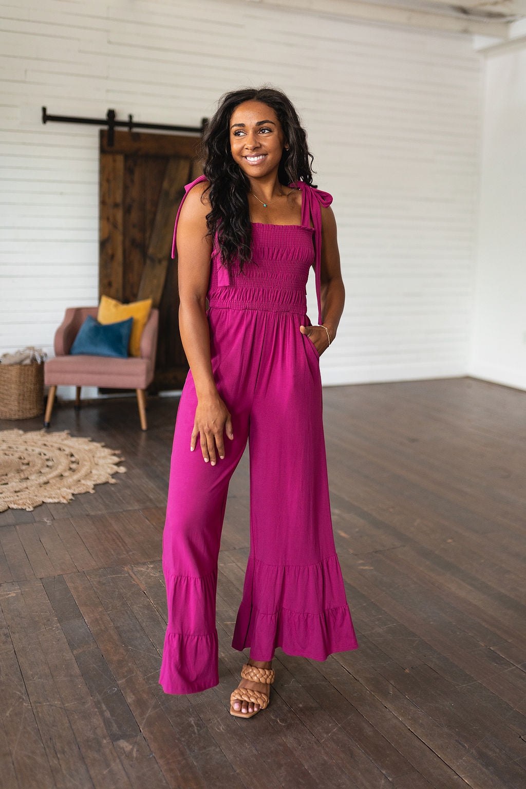 Almost Available Flared Jumpsuit-Jumpsuits & Rompers-Ave Shops-Market Street Nest, Fashionable Clothing, Shoes and Home Décor Located in Mabank, TX