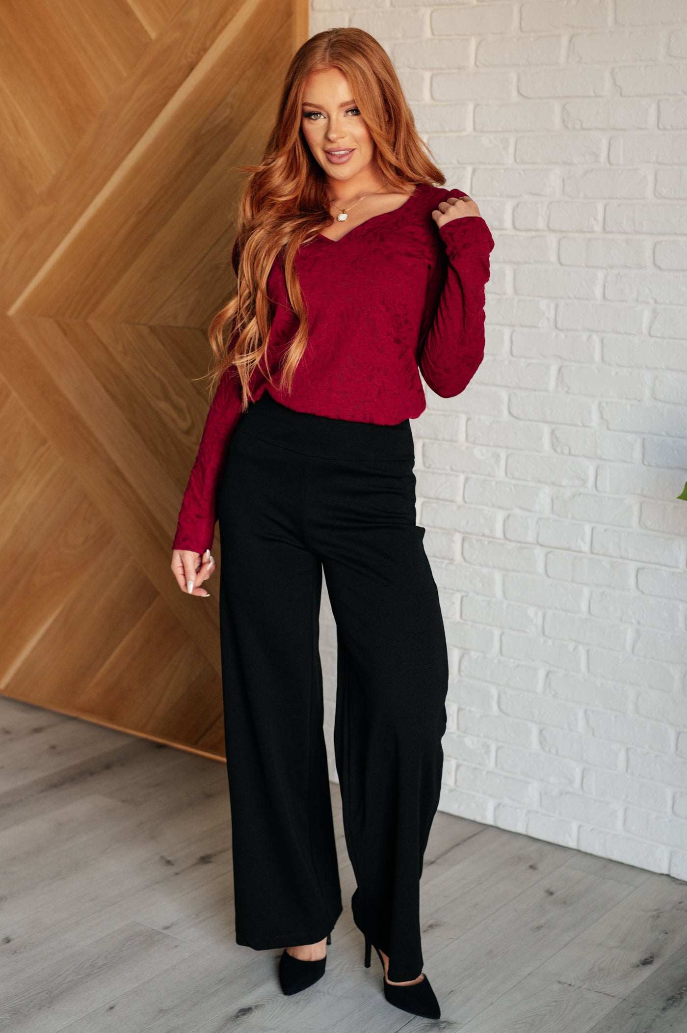 Magic Wide Leg Pants in Black-Bottoms-Ave Shops-Market Street Nest, Fashionable Clothing, Shoes and Home Décor Located in Mabank, TX