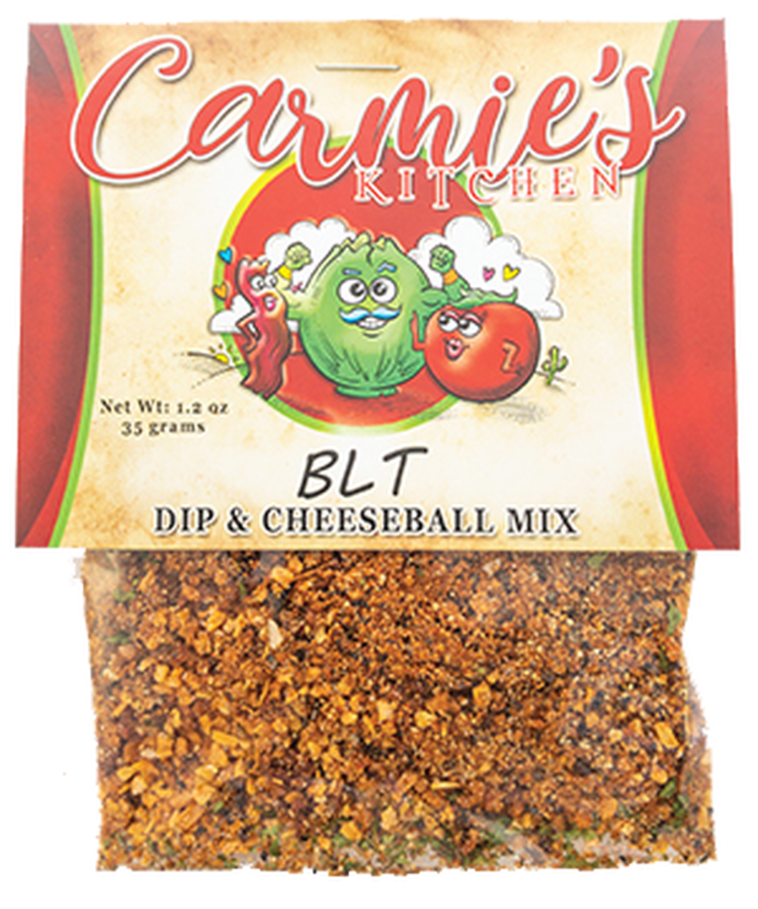 BLT Dip Mix-Carmie's Kitchen-Market Street Nest, Fashionable Clothing, Shoes and Home Décor Located in Mabank, TX