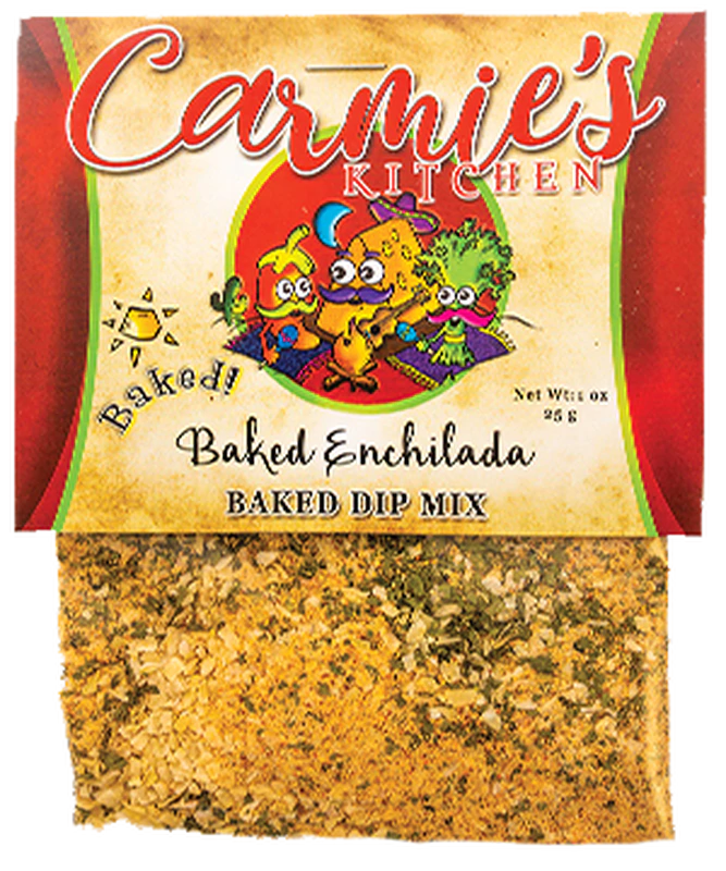 Baked Enchilada Dip Mix-Carmie's Kitchen-Market Street Nest, Fashionable Clothing, Shoes and Home Décor Located in Mabank, TX