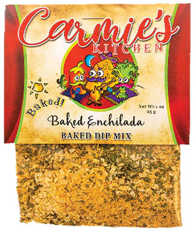 Baked Enchilada Dip Mix-Carmie's Kitchen-Market Street Nest, Fashionable Clothing, Shoes and Home Décor Located in Mabank, TX