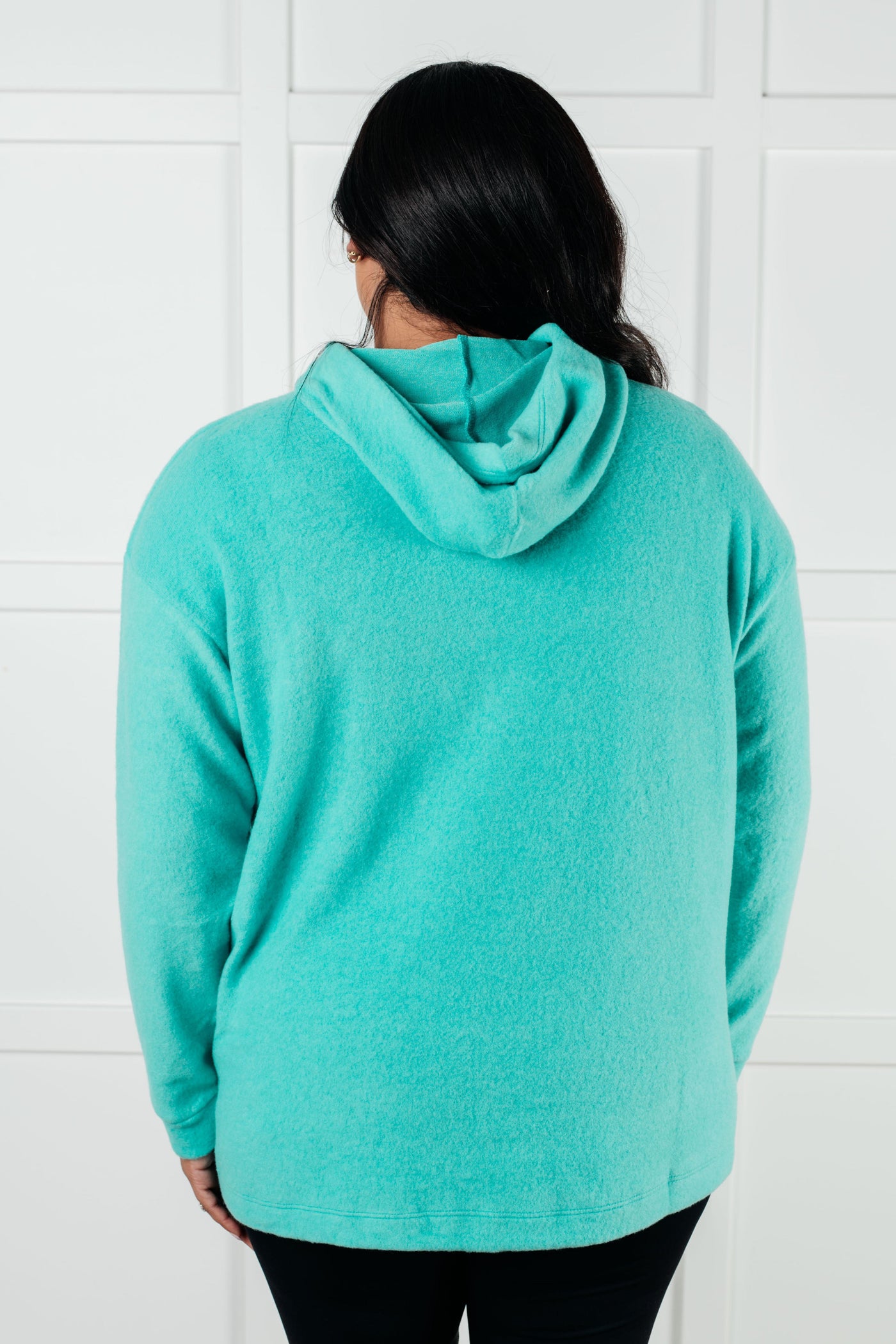 Basically My Favorite Hooded Pullover in Turquoise-Tops-Ave Shops-Market Street Nest, Fashionable Clothing, Shoes and Home Décor Located in Mabank, TX