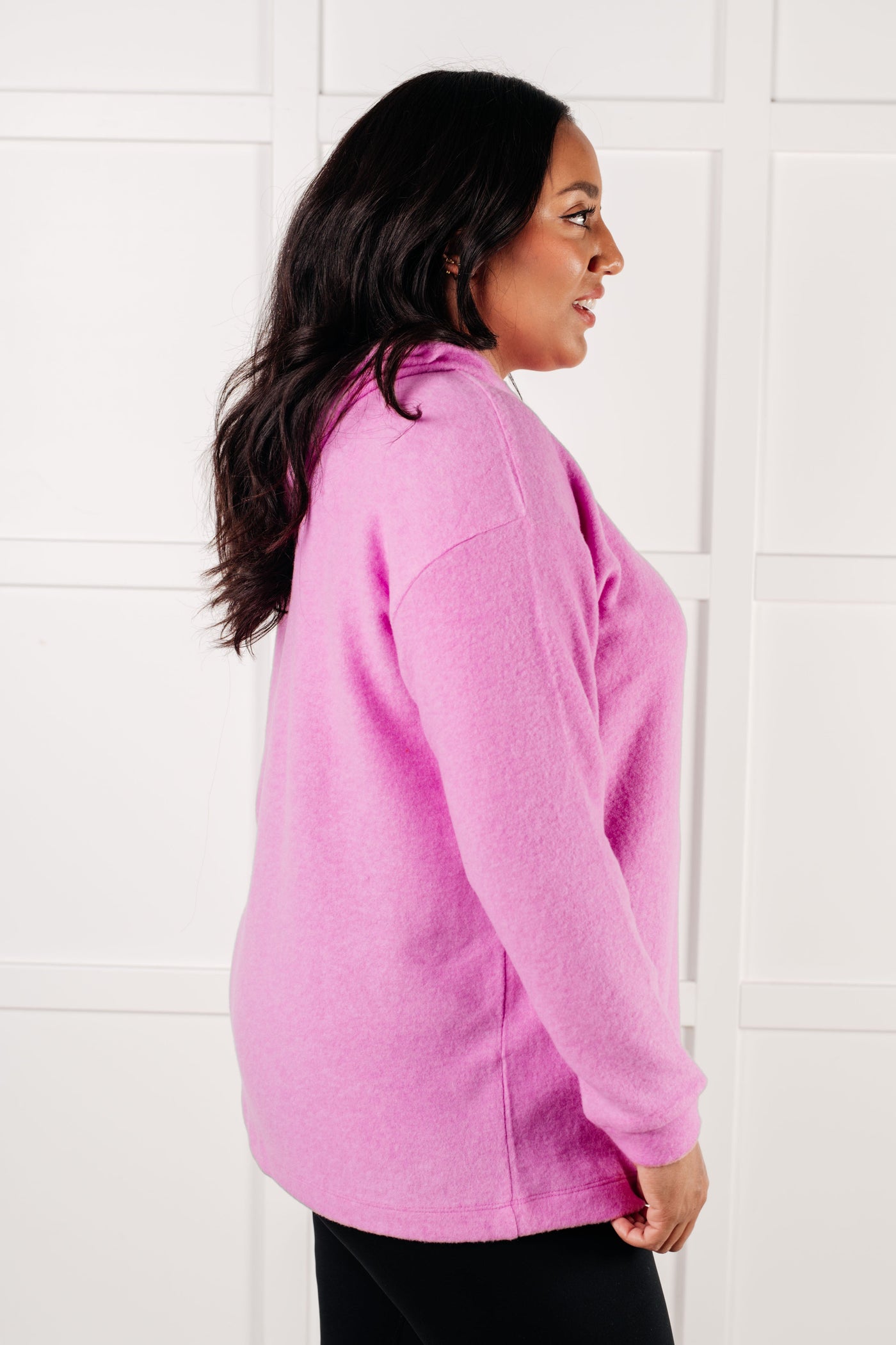 Basically My Favorite Hooded Pullover in Bright Mauve-Tops-Ave Shops-Market Street Nest, Fashionable Clothing, Shoes and Home Décor Located in Mabank, TX