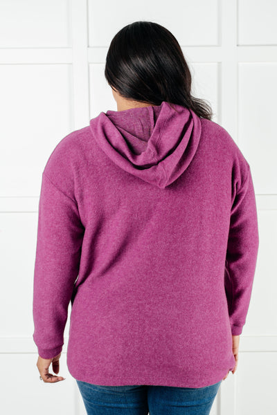 Basically My Favorite Hooded Pullover in Light Plum-Tops-Ave Shops-Market Street Nest, Fashionable Clothing, Shoes and Home Décor Located in Mabank, TX