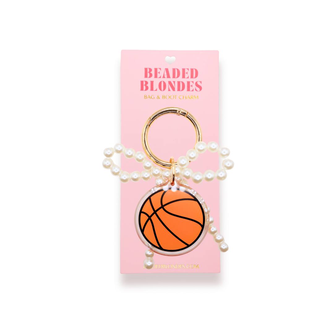Basketball Bag &amp; Boot Charm-Beaded Blondes-Market Street Nest, Fashionable Clothing, Shoes and Home Décor Located in Mabank, TX
