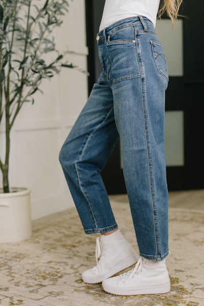 Bella High Waist Soft Barrel Stitch Thru Pocket-Womens-Ave Shops-Market Street Nest, Fashionable Clothing, Shoes and Home Décor Located in Mabank, TX
