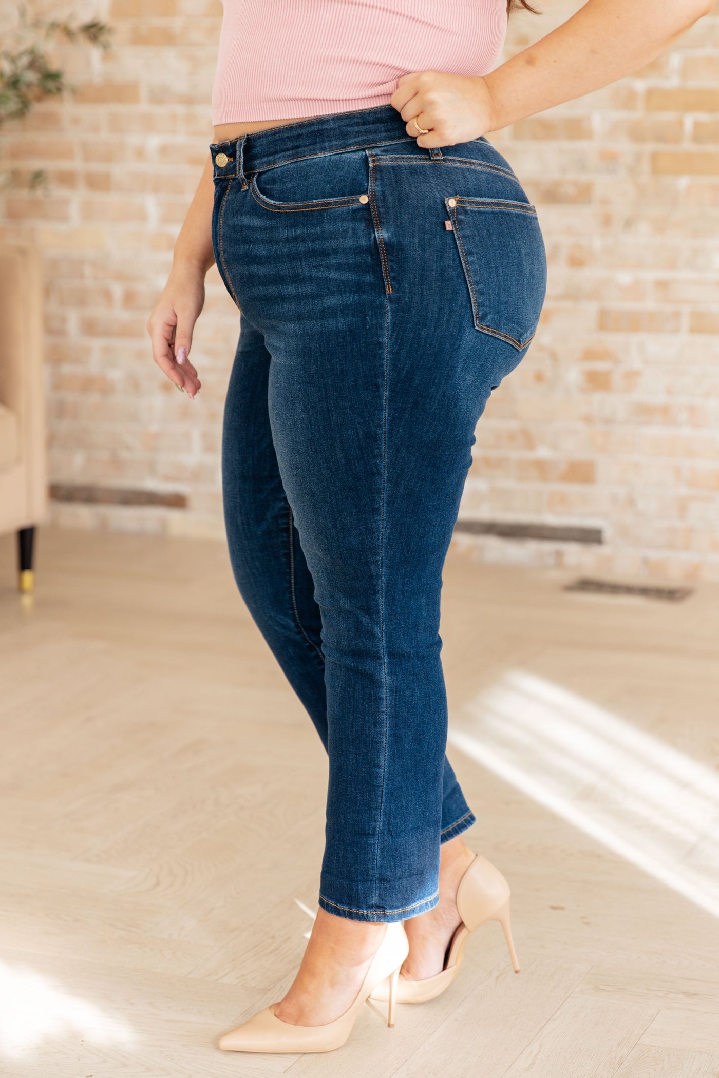 Bette Mid Rise Vintage Cuffed Skinny Capri-Denim-Ave Shops-Market Street Nest, Fashionable Clothing, Shoes and Home Décor Located in Mabank, TX