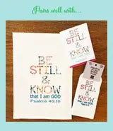 Bible Verse Socks : Psalm 46:10 Be Still-Standing on the Word-Market Street Nest, Fashionable Clothing, Shoes and Home Décor Located in Mabank, TX